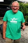 Klaus Fischer krijgt de zilveren erespeld i.v.m. zijn 12,5 jarig jubileum