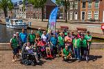 Vissen met cliënten van Dagbesteding InteractKontour / de Variant.